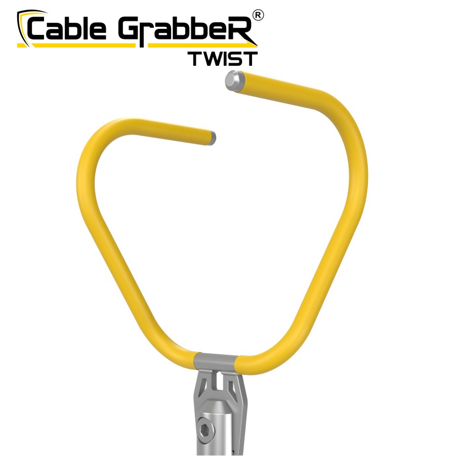 Инструмент безопасности для ручного перемещения кабелей, рукавов, труб Cable GrabbeR TWIST STCGT 210