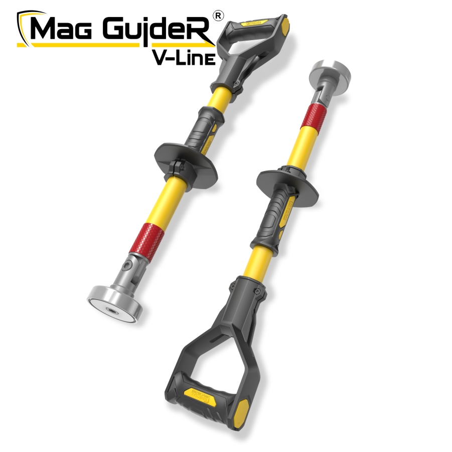 Инструмент безопасности для грузоподъемных работ магнитный Mag GuideR ™ V-Line STMGV 200