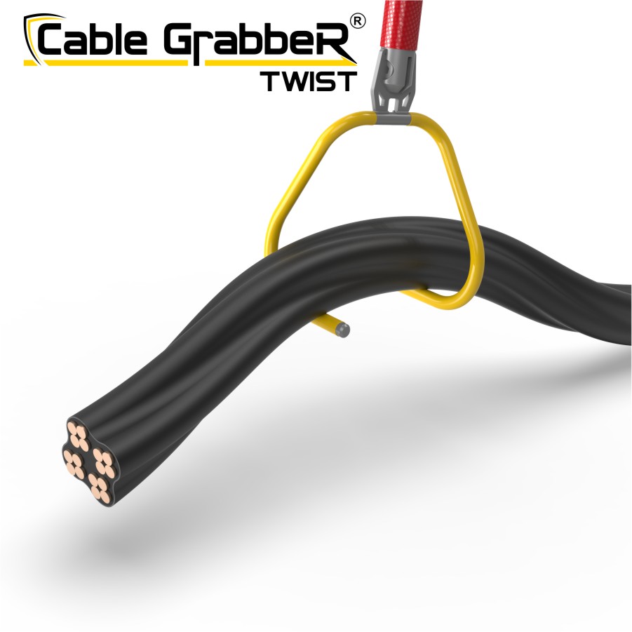 Инструмент безопасности для ручного перемещения кабелей, рукавов, труб Cable GrabbeR TWIST STCGT 180